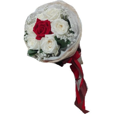 Romantic Trio Gift Set Teddy Bear, Rose Bouquet & Birthday Cake Gift Set | Elegant Celebration Trio