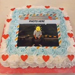 PHOTO ON CAKE1500 GRAM 4 P  (DELIVERY IN 2 DAY AFTER ORDER)
