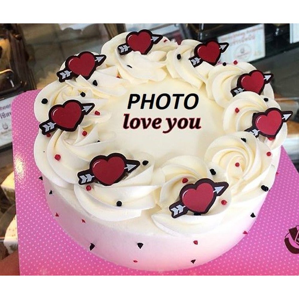 Custom photo cake dessert platter