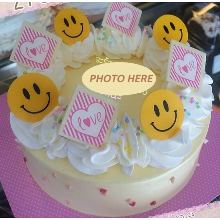 PHOTO ON CAKE 750  GRAM 2P (DELIVERY IN1- 2 DAY AFTER ORDER) - 1 Photo on Cake 750g 2P | Cakes | Fast Delivery