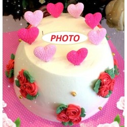 PHOTO ON CAKE 750  GRAM 2P (DELIVERY IN1- 2 DAY AFTER ORDER)