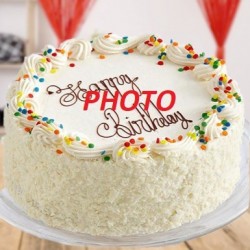 PHOTO ON CAKE 750  GRAM 2P (DELIVERY IN1- 2 DAY AFTER ORDER)