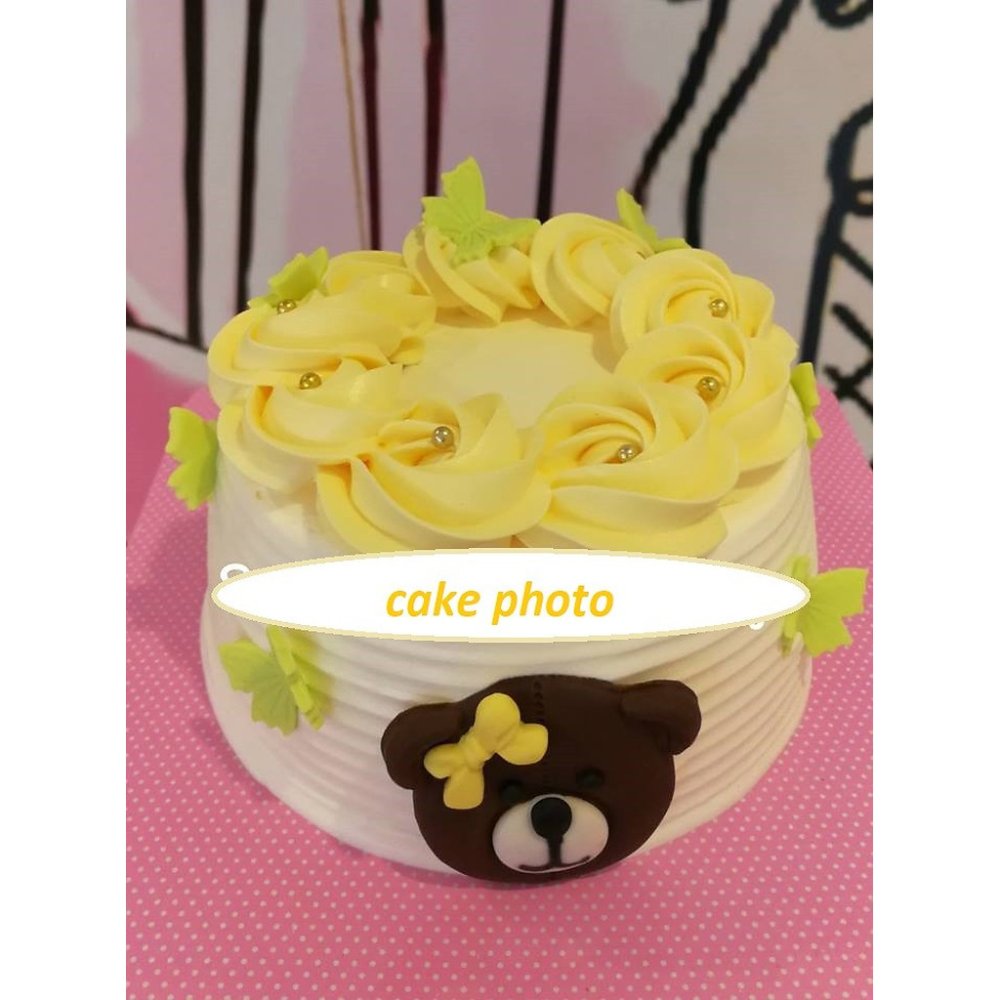 3D photo celebration party cake
