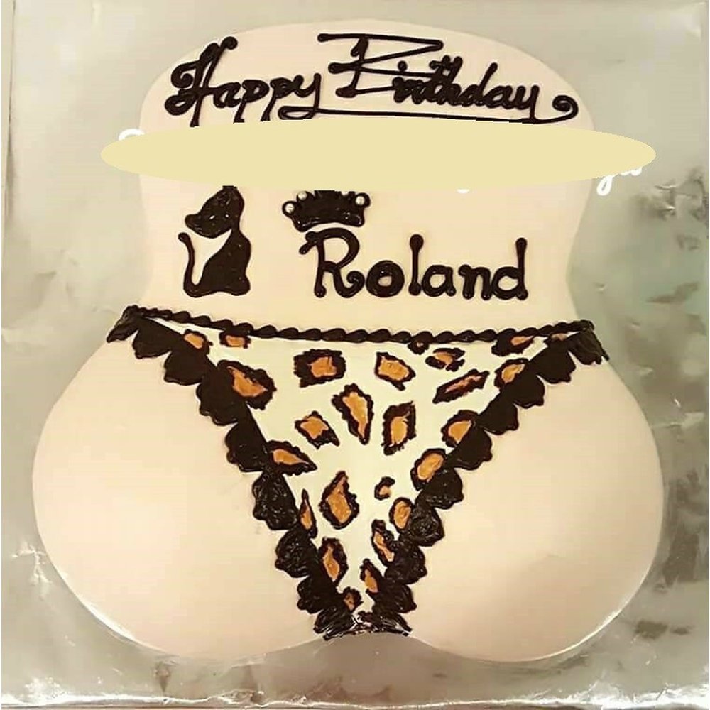 3D sexy leopard design cake