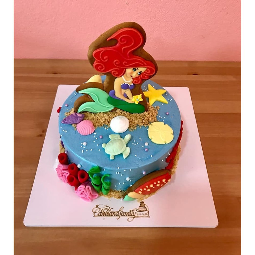 Mermaid Fantasy 3D Party Cake
