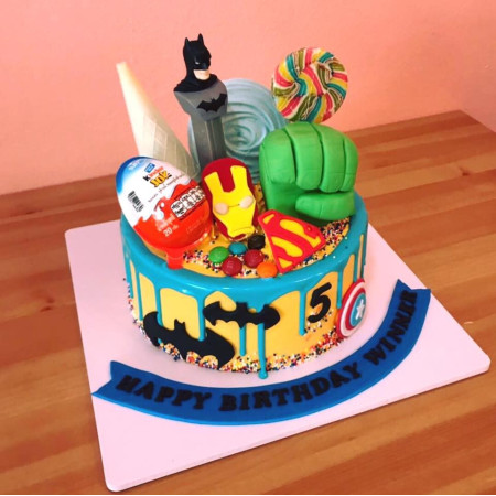  Birth3D Birthday Cake 3P 1500g | delivery in Pattaya Cakes - Foto 1