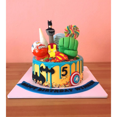 Birthday cake 3D  1500 gram 3 P (delivery in 2 -3 day) - 2 3D Birthday Cake | 1500 gram | 2-3 Day Delivery