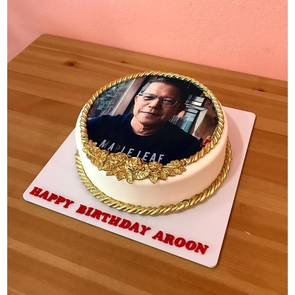 Personalized 3D Photo Cake | Celebration Design - 1100g