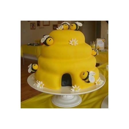  Cake Animals 3D Size 3P 1100g – Beehive Celebration Design (5 Days Delivery) Cakes - Foto 1