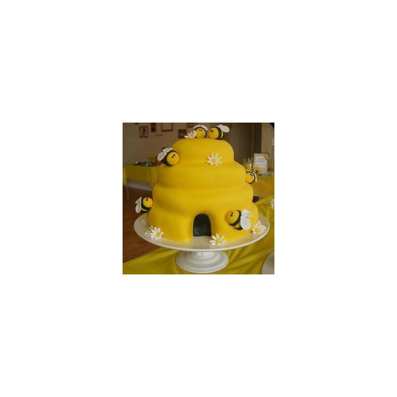  Cake Animals 3D Size 3P 1100g – Beehive Celebration Design (5 Days Delivery) Cakes - Foto 1