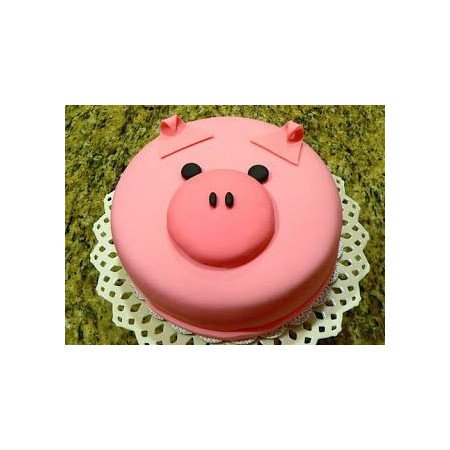  Cake Animals 3D Size 3P 1100g – Cute Pig Face Design Cakes - Foto 1