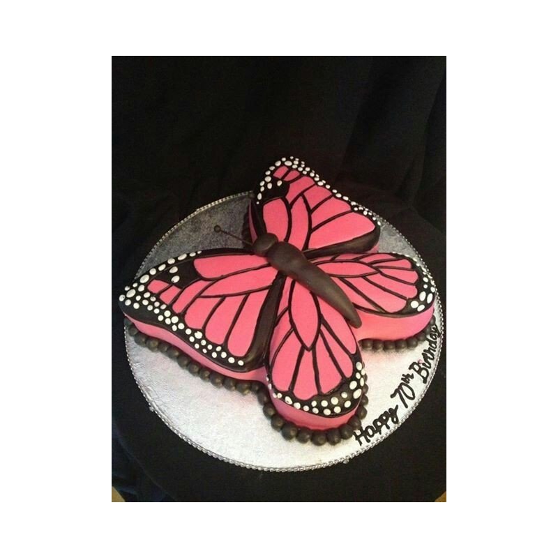  Cake 3D Size 3P 1100g – Butterfly Celebration Design Cakes - Foto 1