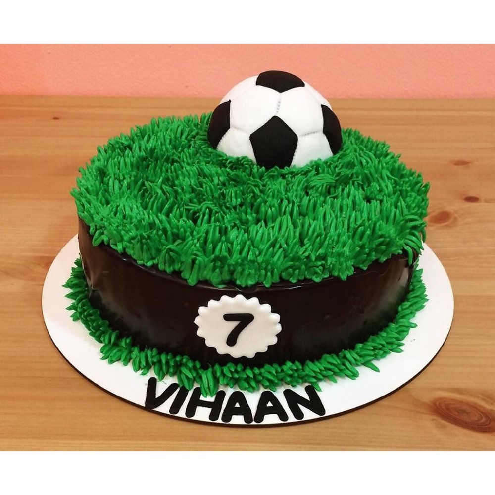 3D fodbold fødselsdagskage