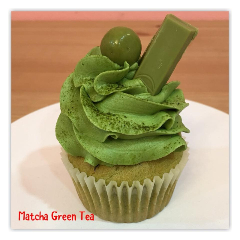  12‑Piece Matcha Green Tea Cupcake Set – Same‑Day Delivery Cakes - Foto 1