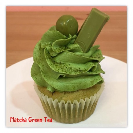 cap cake matcha green tea 12 pc (order in 2day)