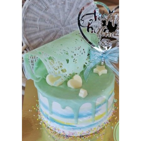  Celebration Cake 1100 g – Elegant Birthday Design Cakes - Foto 1