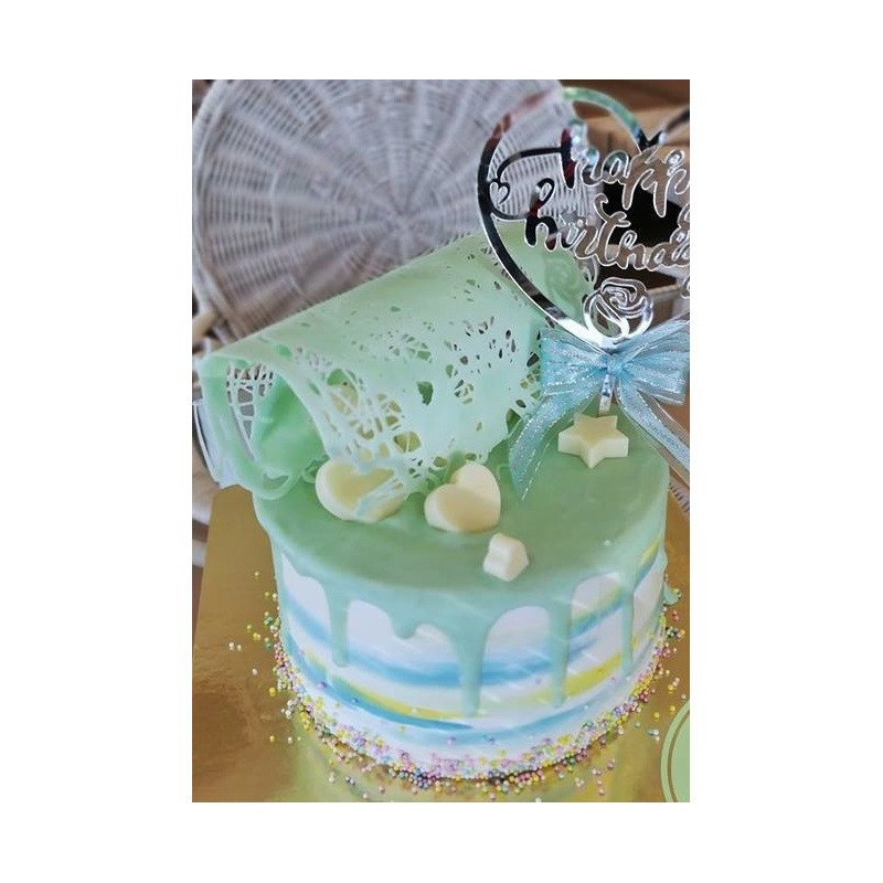  Celebration Cake 1100 g – Elegant Birthday Design Cakes - Foto 1