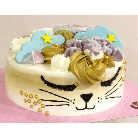  Celebration Cake 1100 g – Cat Face Fantasy Design Cakes - Foto 1