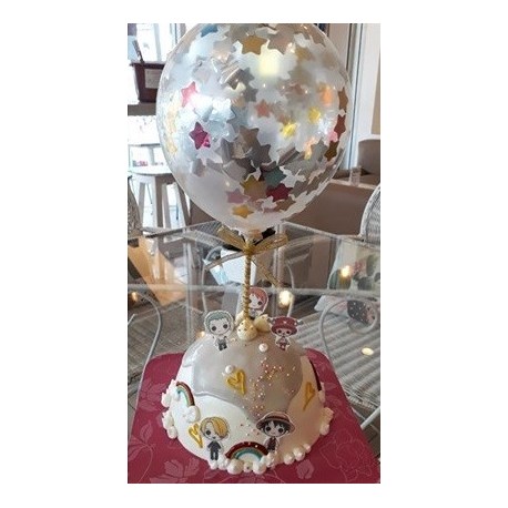 CAKE 1100 gram with balloon (3p delivery in 1-2 day)