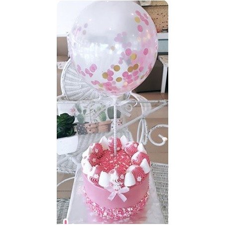 CAKE 1100 gram with balloon (3p delivery in 1-2 day)