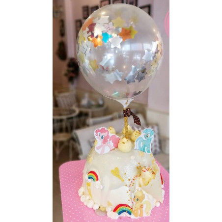 CAKE750gram with balloon (2p delivery in 1-2 day) - 1 CAKE750gram with balloon | 2-dages levering