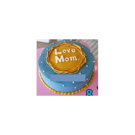  Mother’s Day Cake 1100 g with Balloon – Floral Love Design Cakes - Foto 1