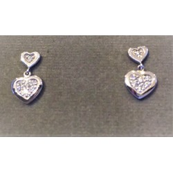 Heart earrings juwelery