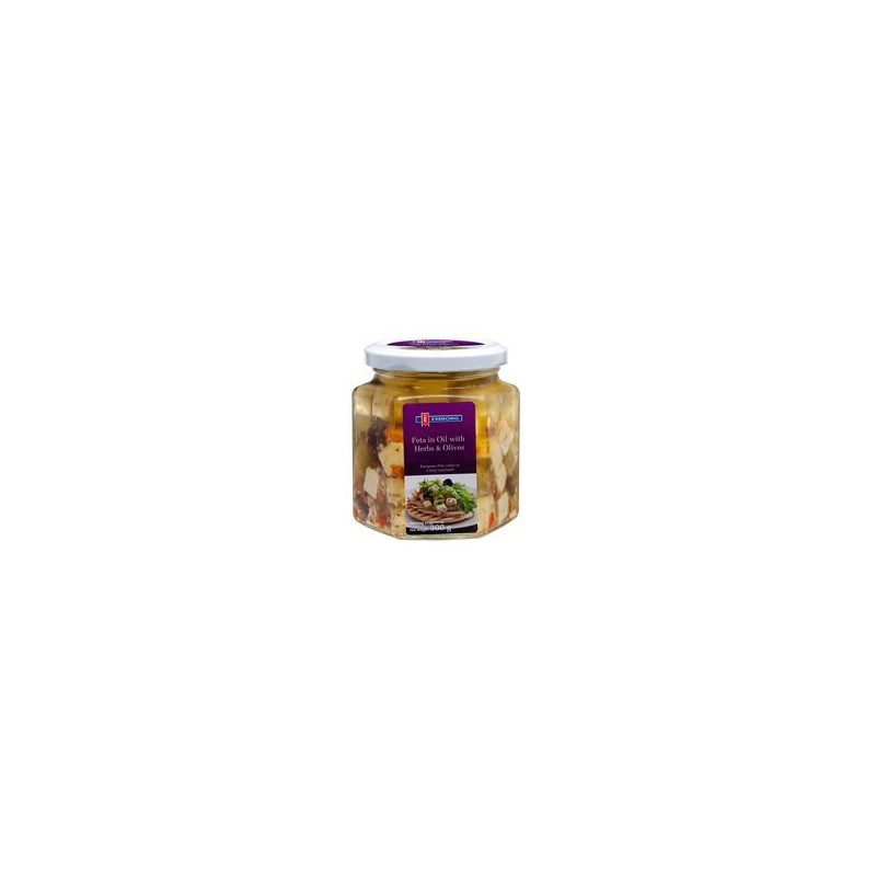 Emborg Feta Cheese in Oil&Olives 375g.