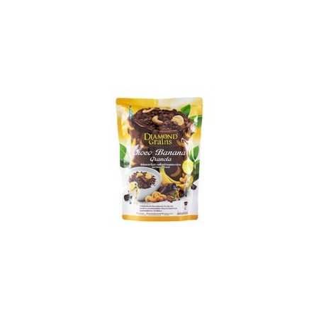 Diamondgrains Choco Banana Granola 500g.