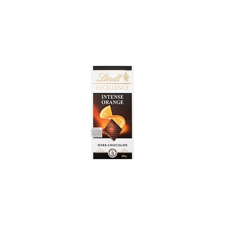Lindt Excellence Intense Orange Dark Chocolate 100g.