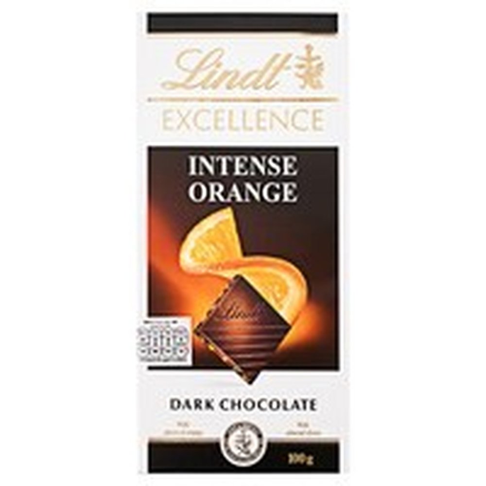 Lindt Excellence Intense Orange chocolate