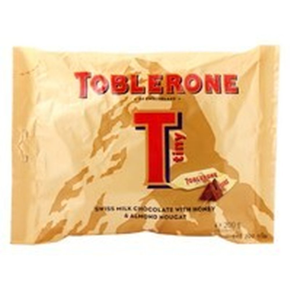 Mini Toblerone paper d'alumini daurat