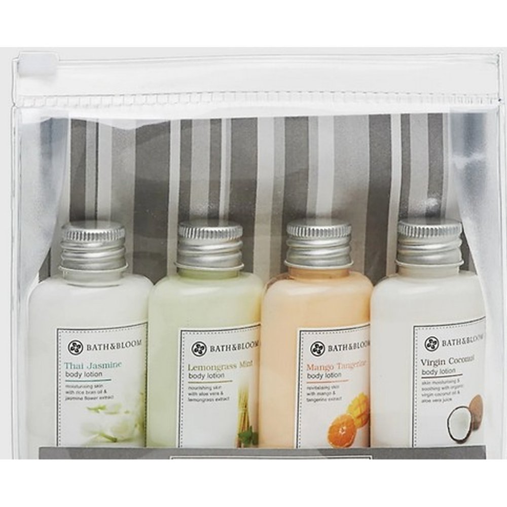 Bath and Bloom lotion travel set
