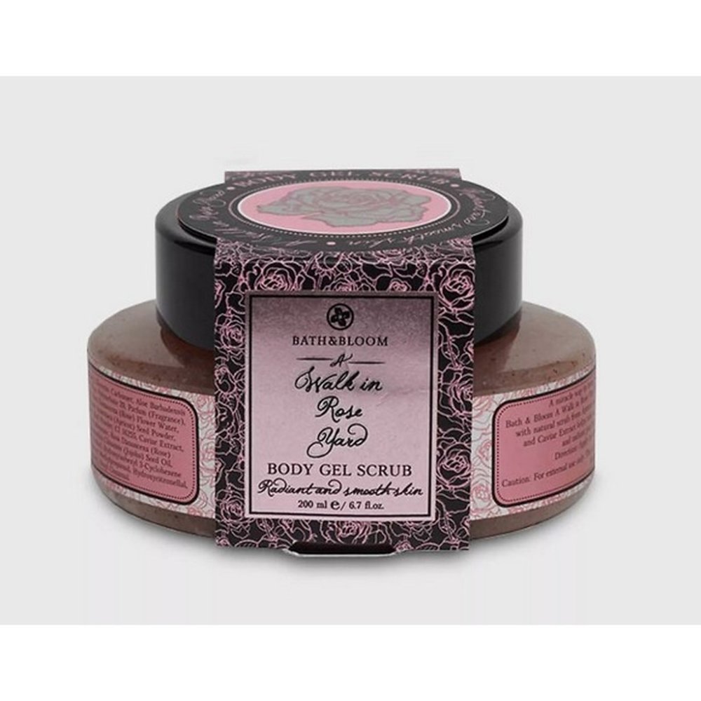 Rose Yard Body Scrub Jar