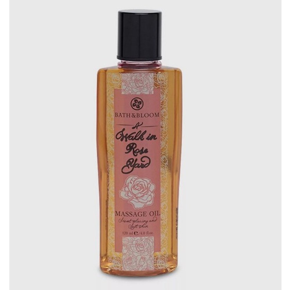 Rose Yard Massage Oil bottle