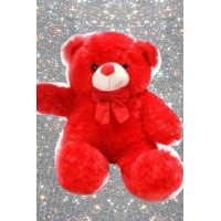Red teddy bear size 40 cm