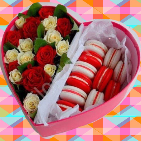 Roses in box for Valentine day - 1 Roses in box for Valentine day | Romanttiset lahjatYllätä rakkaasi tänä ystävänpäivänä upeill