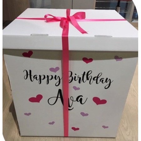 Balloon in box