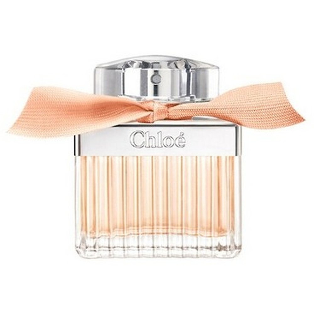 Chloe ribbed glass perfume bottle