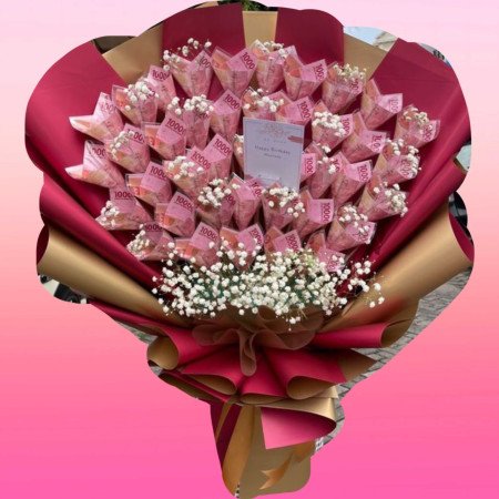 Money  bouquet 15000 bth