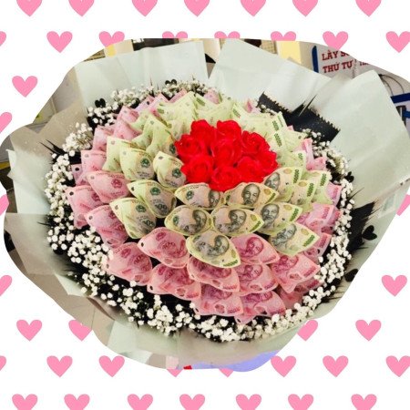 Money  bouquet 20000 bth