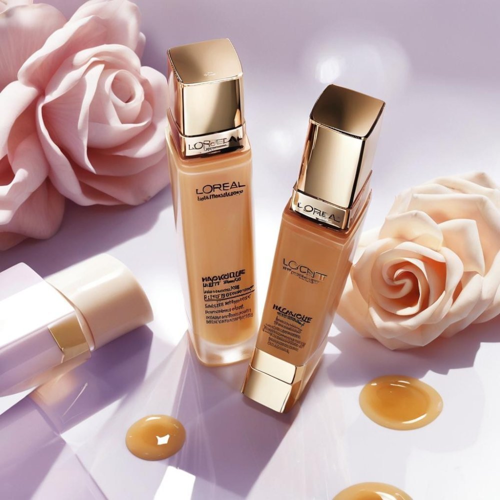 FOUNDATION LOREAL PARIS LUCENT MAGIQUE PURE LIGHT INFUSING PURE HONEY N5 botella N5