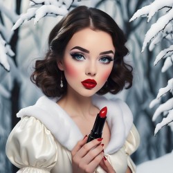 Make Up Lipstick Snow White