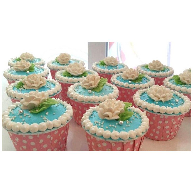 JASMINE FLOWER CAP CAKE SET
