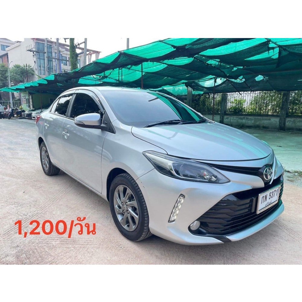 Silver Toyota Vios Sedan Rental