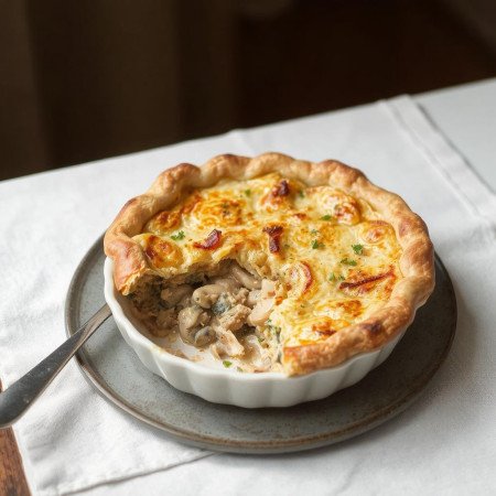 Chicken & Mushroom Pie | 芭提雅食品中心