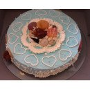 BLUE ON THE  SEA CAKE