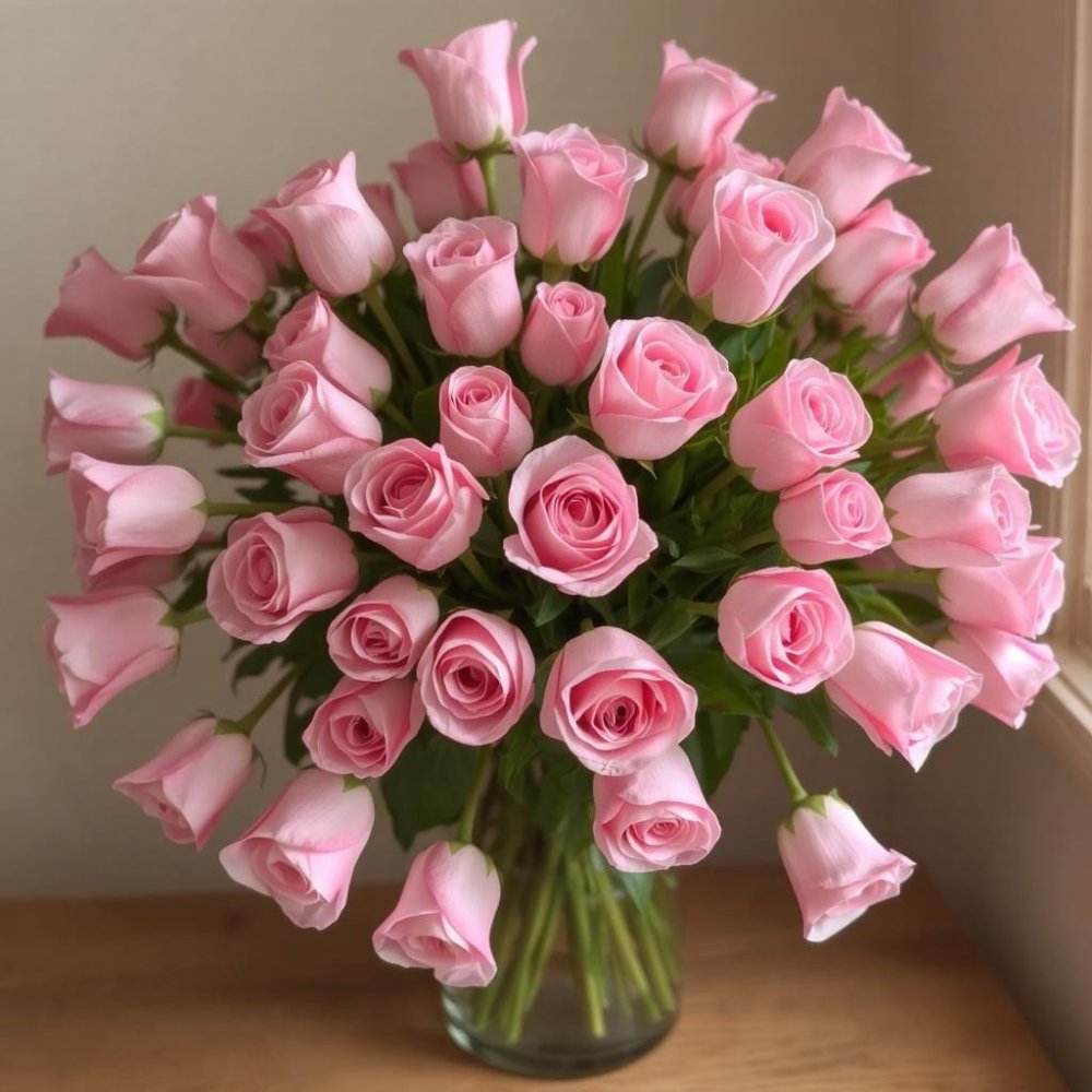 100 Pink Roses | Fresh Roses Delivered Today