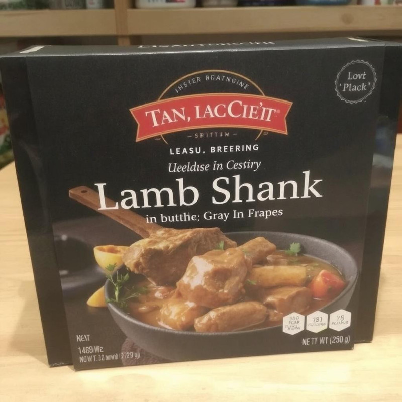 Lamb Shank in Gravy 1 in pack - 1 Lamb Shank in Gravy | パタヤフードセンター私たちの柔らかいLamb Shank in Gravyをお楽しみください。完璧に味付けされており、味わう準備が整っています。 Lamb Shank in Gravy 1 in pack - 1 Lamb Shank in Gravy | パタヤフードセンター私たちの柔らかいLamb Shank in Gravyをお楽しみください。完璧に味付けされており、味わう準備が整っています。