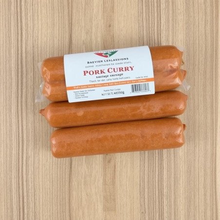 Pork Curry sausage 1 kg | Pattaya Food Center